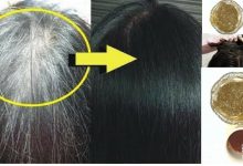 Photo of HOME REMEDIES TO TURN WHITE HAIR BLACK WITHOUT CHEMICAL DYES